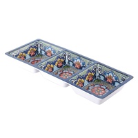 PREPARA 3 SECTION DIVIDED SERVING TRAY