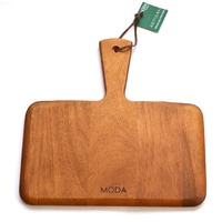 WOODEN PIZZA PADDLE ACACIA SERVING BOARD SMALL