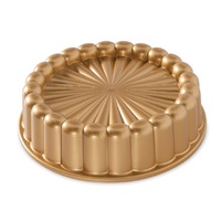 NORDIC WARE CAST ALUMINIUM GOLD CHARLOTTE CAKE PAN - 21cm
