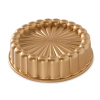 NORDIC WARE CAST ALUMINIUM GOLD CHARLOTTE CAKE PAN 21cm