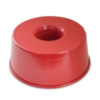 NORDIC WARE NON STICK ALUMINIUM RED ANGEL CAKE PAN 