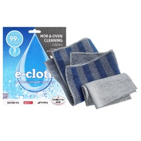 E-CLOTH HOB & OVEN CLEANING CLOTHS - SET OF 2