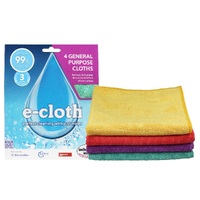 E-CLOTH GENERAL PURPOSE CLOTHS - PACK OF 4