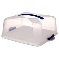 CLIP FRESH SQUARE CAKE SAVER  WITH HANDLE 31cm x 31cm