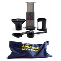 AEROPRESS COFFEE MAKER SYSTEM IN A BOX with TOTE BAG