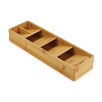 JOSEPH JOSEPH DRAWER STORE BAMBOO COMPACT CUTLERY ORGANISER