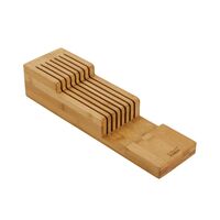 JOSEPH JOSEPH DRAWER STORE BAMBOO COMPACT 2 TIER KNIFE ORGANISER
