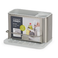JOSEPH JOSEPH SURFACE STAINLESS STEEL SINK TIDY - STONE