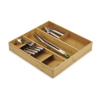 JOSEPH JOSEPH DRAWER STORE BAMBOO CUTLERY UTENSIL & GADGET ORGANISER