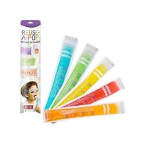 RUSSBE REUSABLE ICE POP MOULDS - SET OF 12