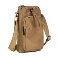 SACHI CROSSBODY LITE INSULATED BOTTLE BAG - LATTE