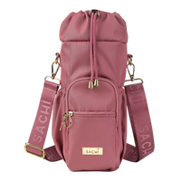 SACHI CROSSBODY INSULATED BOTTLE BAG - BLUSH