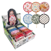 SACHI POP FOLDING TRAVEL FAN - SET OF 3