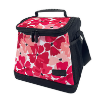 SACHI INSULATED WEEKENDER COOLER BAG 12L - RED POPPIES