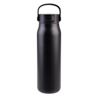 OASIS CERAMIC LINED STAINLESS STEEL SORRENTO SIPPER BOTLE 900ml - BLACK