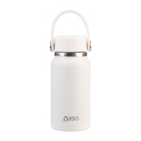 OASIS STAINLESS STEEL DOUBLE WALL INSULATED MINI BOTTLE 300ml - ALABASTER
