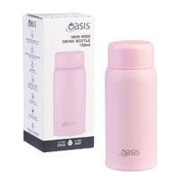 OASIS STAINLESS STEEL DOUBLE WALL INSULATED MINI DRINK BOTTLE 150ml - PINK