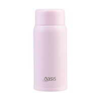OASIS STAINLESS STEEL DOUBLE WALL INSULATED MINI MINI DRINK BOTTLE 150ml - PINK