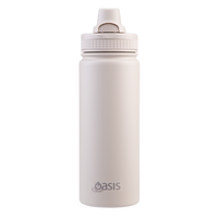 OASIS CHALLENGER STAINLESS STEEL DOUBLE WALL INSULATED QUICK RELEASE BOTTLE 1.1L - OAT