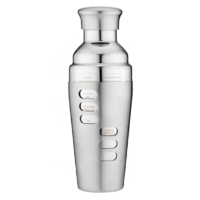 TEMPA AURORA RECIPE COCKTAIL SHAKER - STAINLESS STEEL