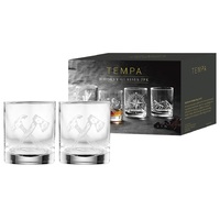 TEMPA ATTICUS SET 2 WHISKEY GLASSES - AXE AND HAMMER