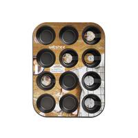 WILTSHIRE EASYBAKE 12 CUP NON STICK MUFFIN PAN