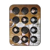 WILTSHIRE NON STICK 12 CUP MINI MUFFIN PAN