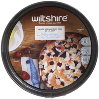 WILTSHIRE NON STICK 25cm LARGE SPRINGFORM CAKE TIN