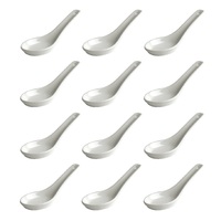 TRENTON CHINESE SOUP SPOONS - SET OF 12