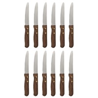 TRENTON ATHENA JUMBO STEAK KNIFE WITH RIVETED HANDLE SET 12