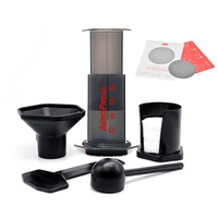 AEROPRESS COFFEE MAKER SYSTEM IN A BOX + ABLE FINE DISK FILTER