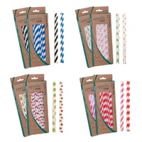 APPETITO PAPER STRAWS - PACK 50