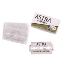 ASTRA SUPERIOR PLATINUM DOUBLE EDGE RAZOR BLADES