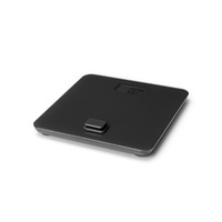 BRABANTIA DIGITAL BATTERY FREE BATHROOM SCALE - DARK GREY