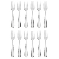 STANLEY ROGERS ALBANY CAKE FORKS - 12 PIECES