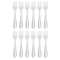 STANLEY ROGERS ALBANY FRUIT FORKS - 12 PIECES