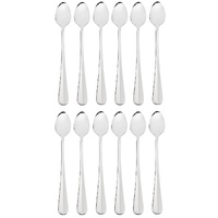 STANLEY ROGERS BAGUETTE PARFAIT SPOONS - 12 PIECES