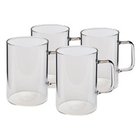COFFEE CULTURE URBAN 350ML SINGLE WALL MUG - SET OF 4