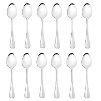 STANLEY ROGERS BAGUETTE DESSERT SPOON - 12 PIECES