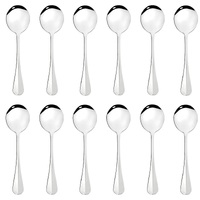 STANLEY ROGERS BAGUETTE SOUP SPOON - 12 PIECES