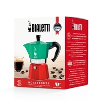 BIALETTI MOKA ITALIA 3 CUP ESPRESSO MAKER