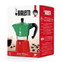 BIALETTI MOKA ITALIA 6 CUP ESPRESSO MAKER