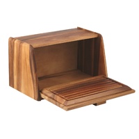 DAVIS AND WADDELL ACACIA BREAD BOX