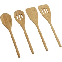 DAVIS & WADDELL 4 PIECE BAMBOO COOKING UTENSIL SET