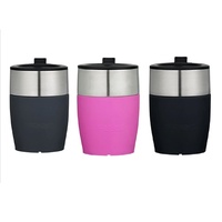 THERMOS THERMOCAFE STAINLESS STEEL DOUBLE WALL COFFEE CUP 230ml