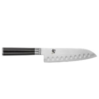 SHUN CLASSIC SCALLOPED SANTOKU KNIFE 18CM GIFT BOXED