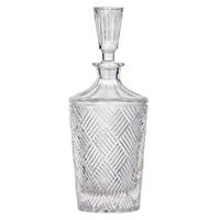 DAVIS AND WADDELL FINE FOODS GRANDE GLASS DECANTER 900ml