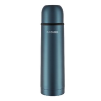 THERMOS THERMOCAFE 500ml STAINLESS STEEL SLIM VACUUM INSULATED FLASK - BLUE
