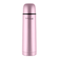 THERMOS THERMOCAFE 500ml STAINLESS STEEL SLIM VACUUM INSULATED FLASK - MAUVE