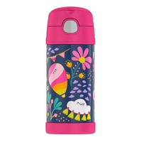 THERMOS FUNTAINER STAINLESS STEEL 355ml DRINK BOTTLE - WHIMSICAL CLOUDS